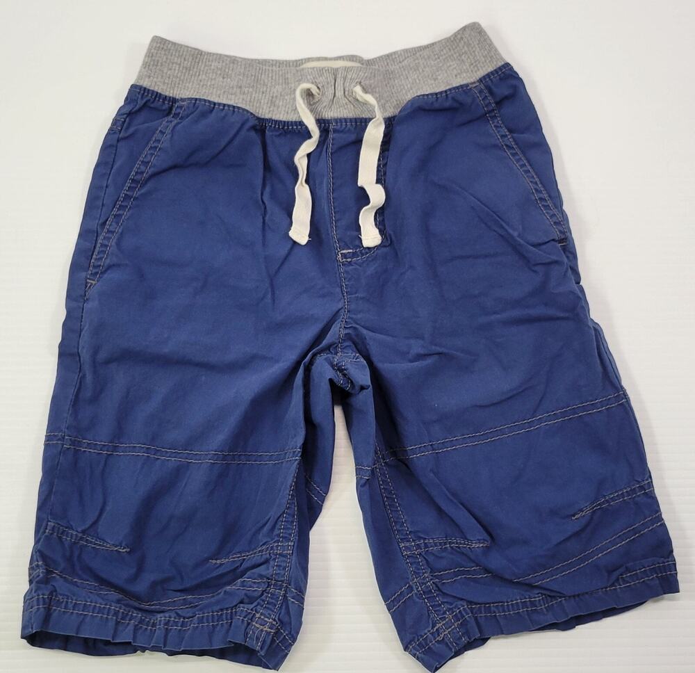 L8) Children Old Navy Boys Blue Cotton Board Shorts Small